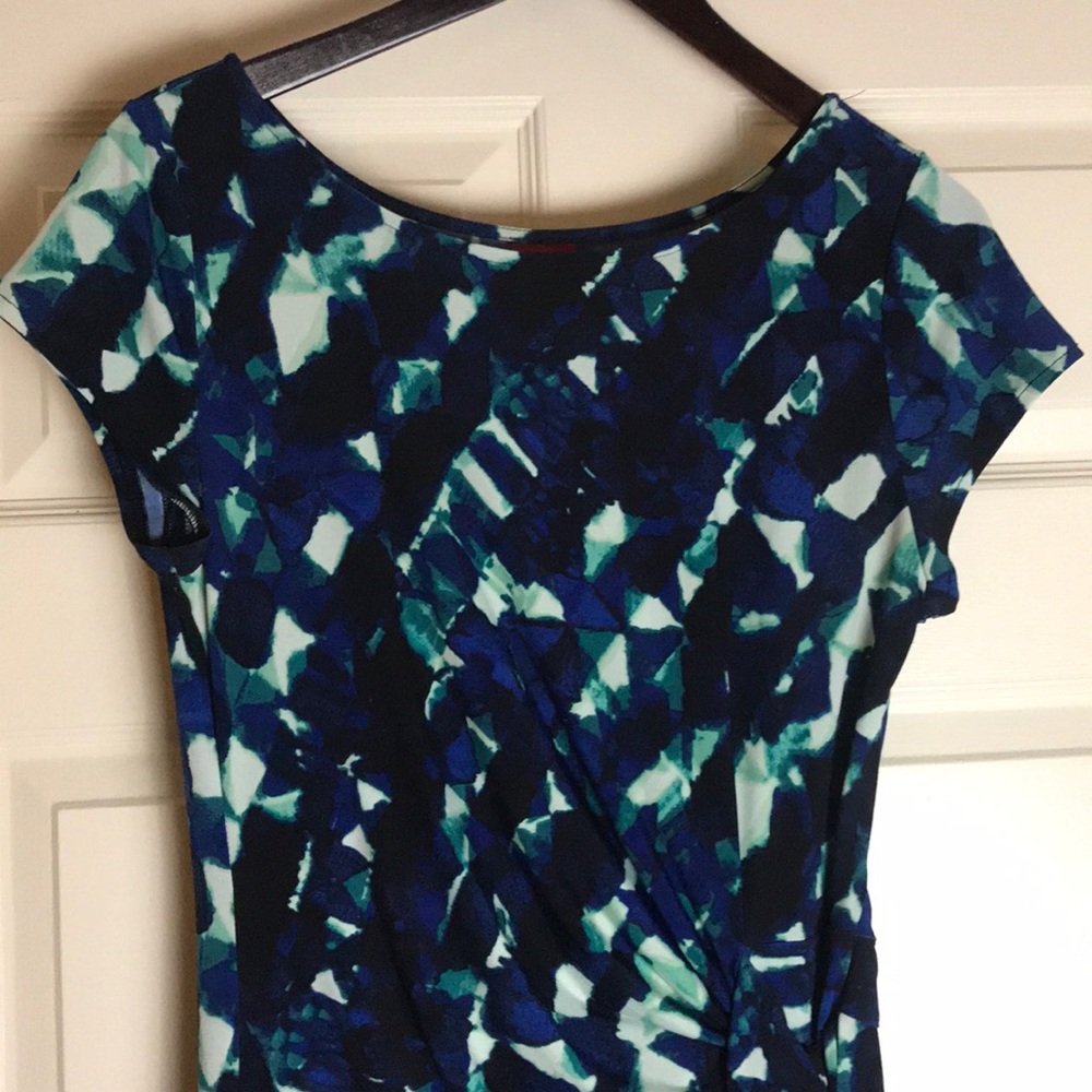 Merona comfy shift dress side tie detail